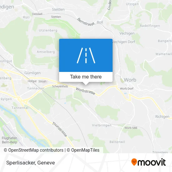 Sperlisacker map