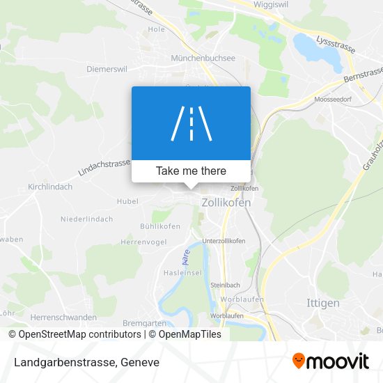 Landgarbenstrasse map