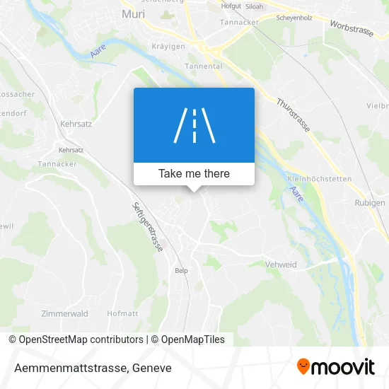 Aemmenmattstrasse map