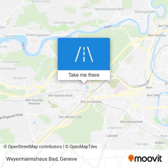 Weyermannshaus Bad map