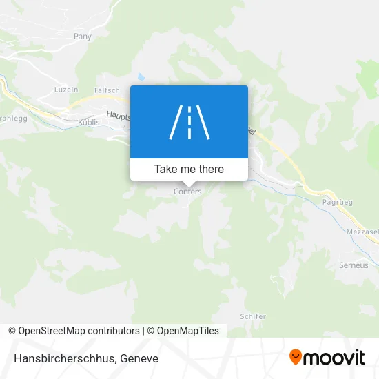 Hansbircherschhus map