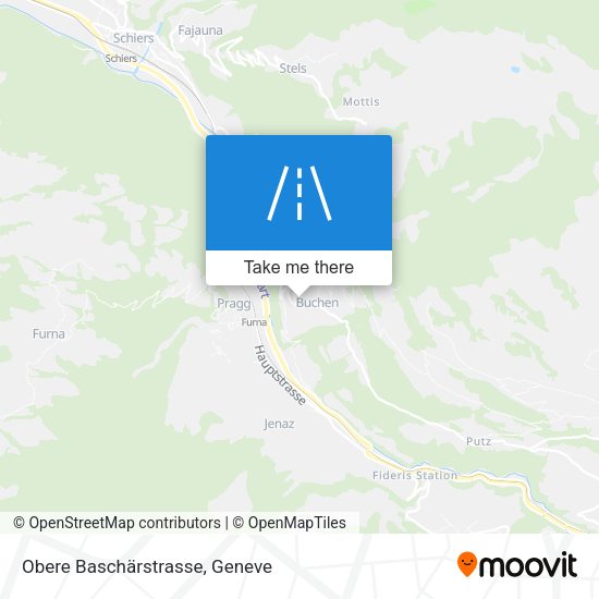 Obere Baschärstrasse map