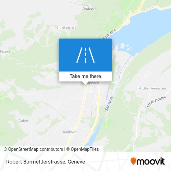 Robert Barmettlerstrasse map