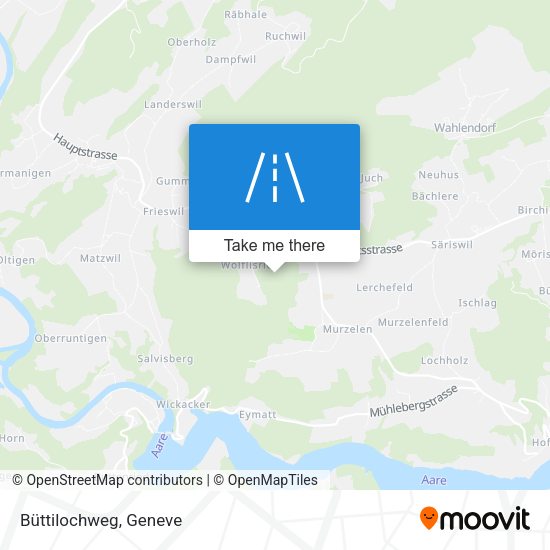 Büttilochweg map