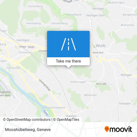 Mooshübeliweg map