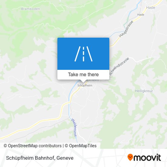 Schüpfheim Bahnhof map