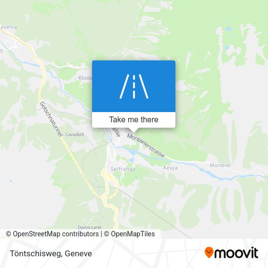Töntschisweg map