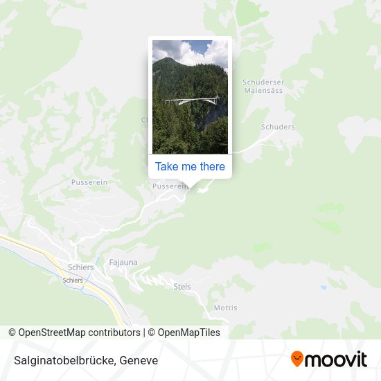 Salginatobelbrücke map