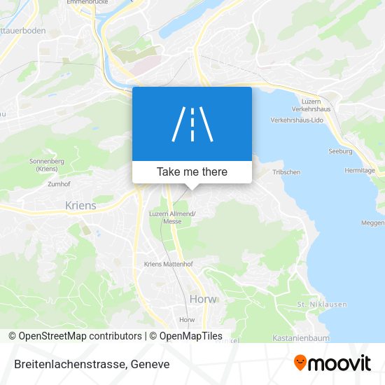 Breitenlachenstrasse map