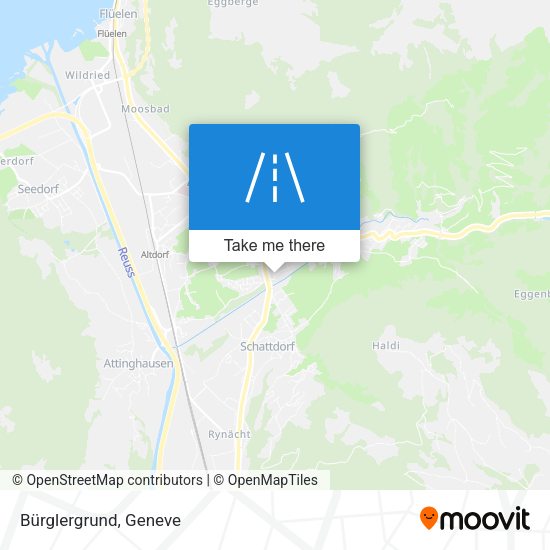 Bürglergrund map