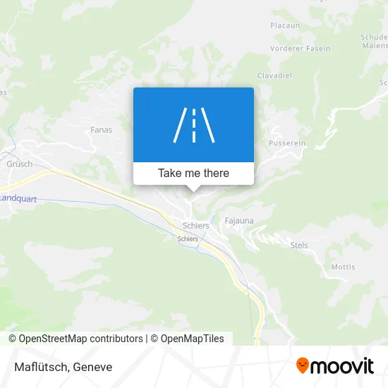 Maflütsch map