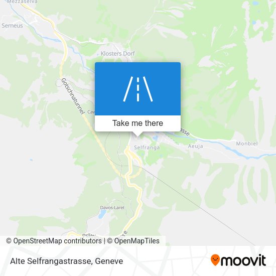Alte Selfrangastrasse map