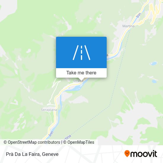 Prà Da La Faira map