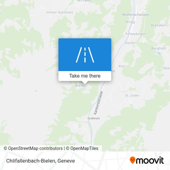 Chlifallenbach-Bielen map