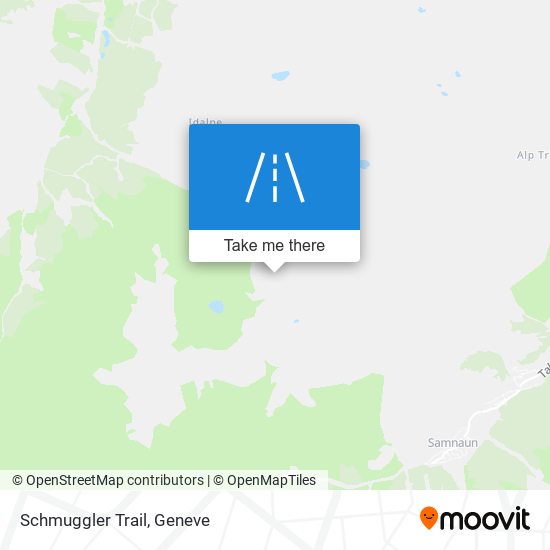 Schmuggler Trail map