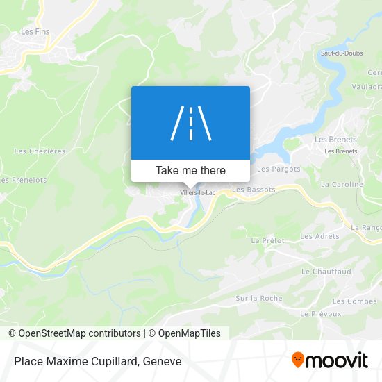 Place Maxime Cupillard map