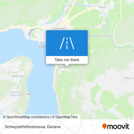 Schwyzerhöhestrasse map
