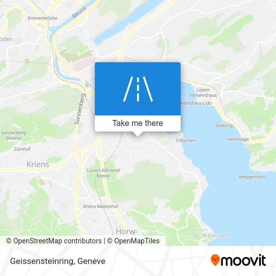 Geissensteinring map