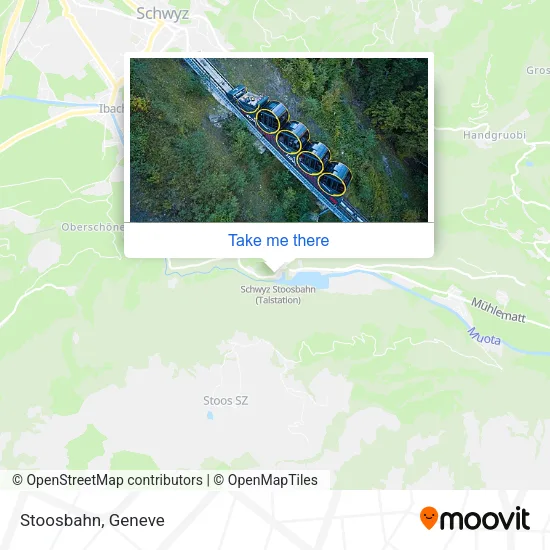 Stoosbahn map