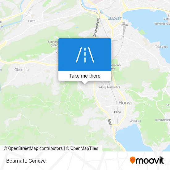 Bosmatt map