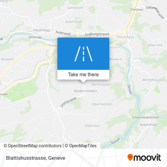 Blattishusstrasse map