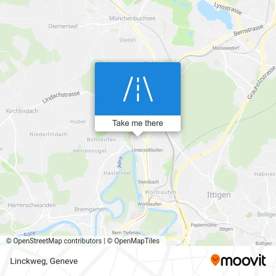 Linckweg map