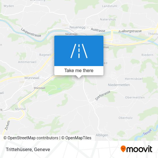 Trittehüsere map