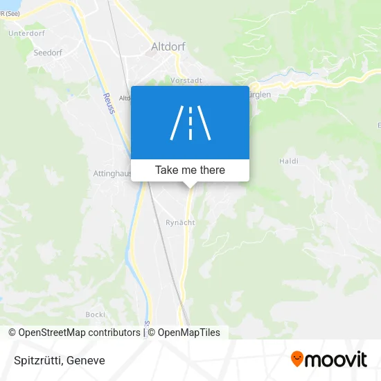 Spitzrütti map