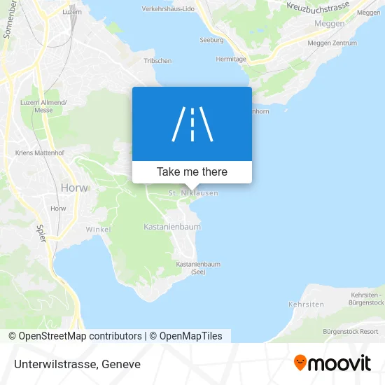 Unterwilstrasse map