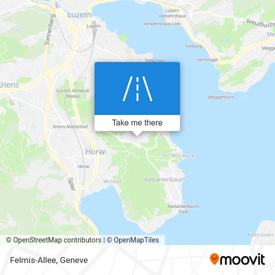 Felmis-Allee map