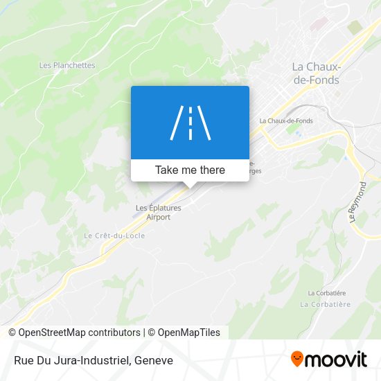 Rue Du Jura-Industriel map