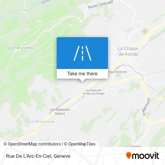 Rue De L'Arc-En-Ciel map