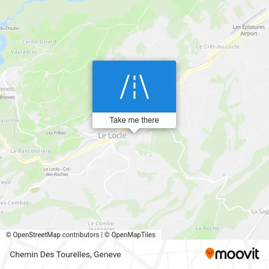 Chemin Des Tourelles map