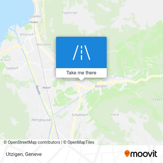 Utzigen map