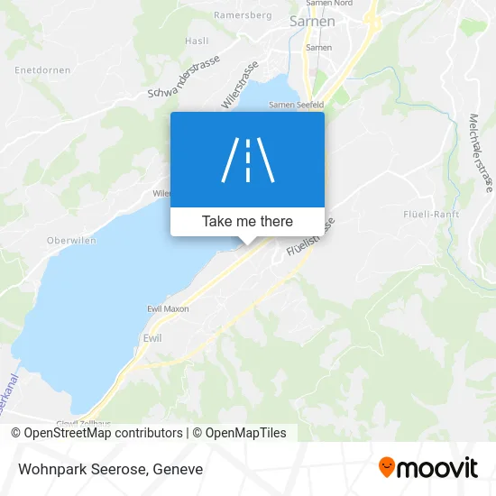 Wohnpark Seerose map