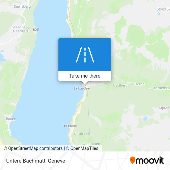 Untere Bachmatt map