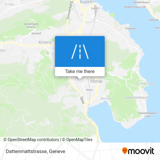 Dattenmattstrasse map