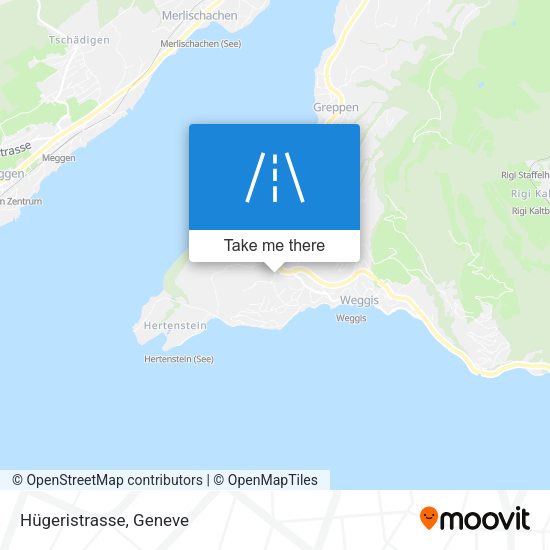 Hügeristrasse map