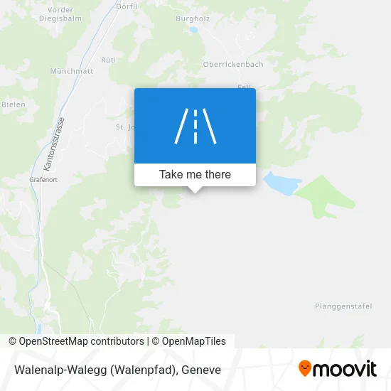 Walenalp-Walegg (Walenpfad) map