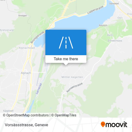 Vorsässstrasse map
