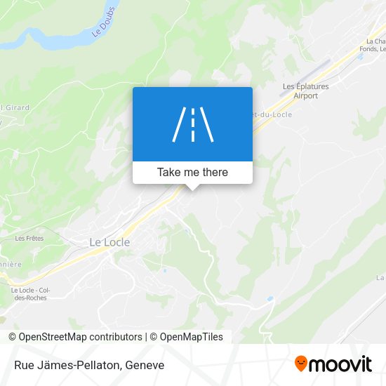 Rue Jämes-Pellaton map