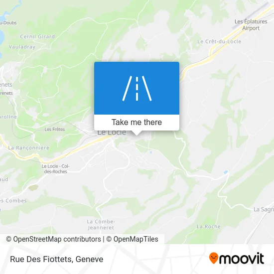 Rue Des Fiottets map