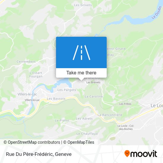 Rue Du Père-Frédéric map