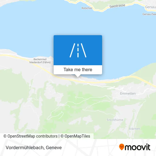 Vordermühlebach map