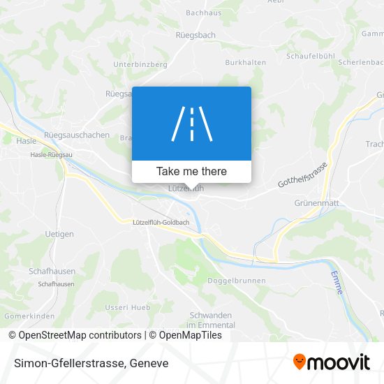 Simon-Gfellerstrasse map