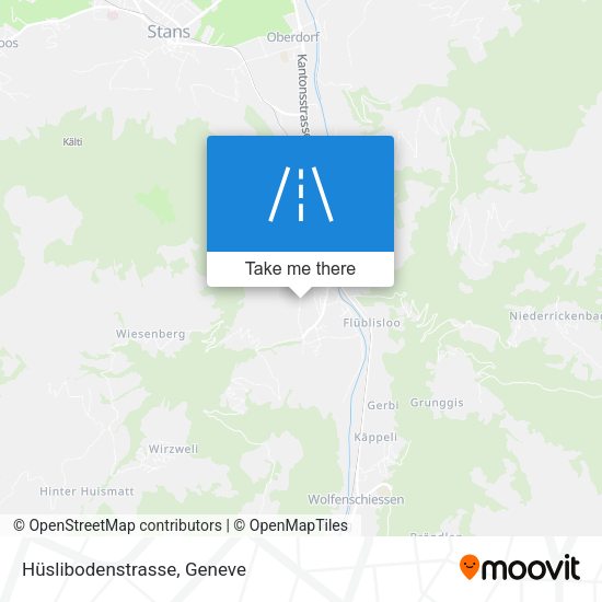 Hüslibodenstrasse map