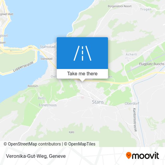 Veronika-Gut-Weg map