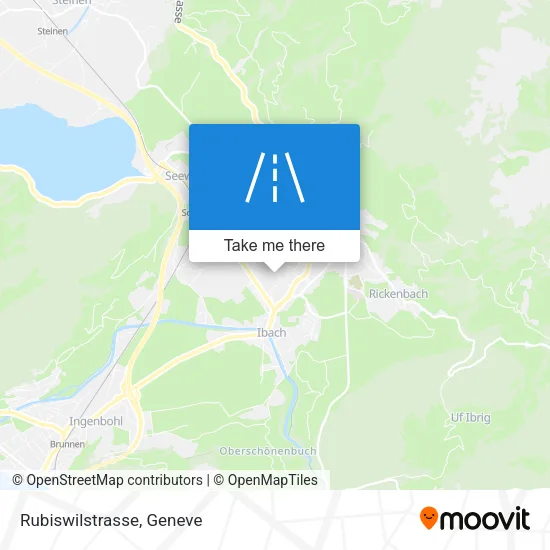 Rubiswilstrasse map