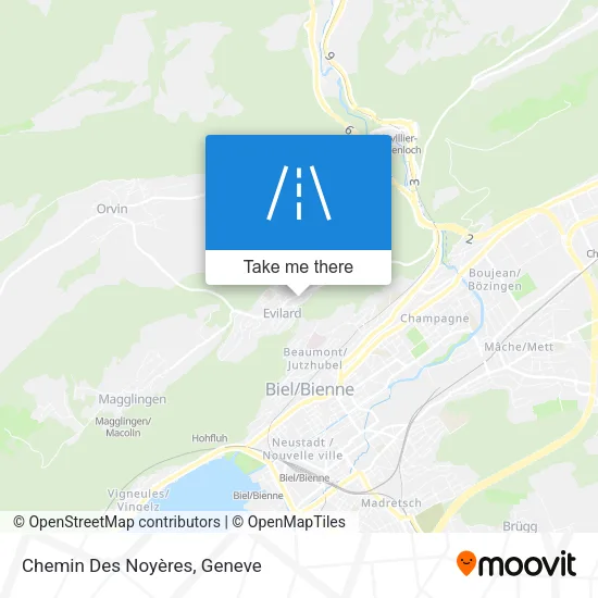 Chemin Des Noyères map