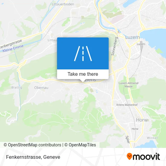 Fenkernstrasse map